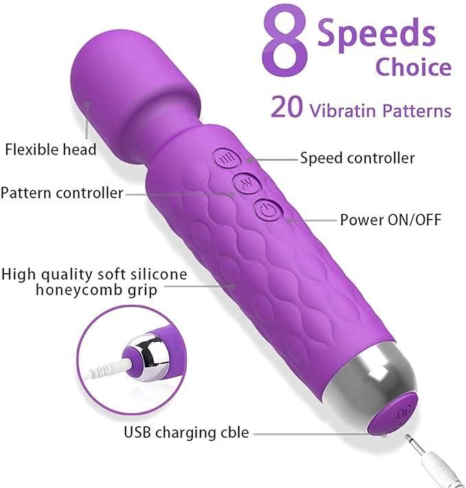 Exotic Massager with 20 Vibration patterns